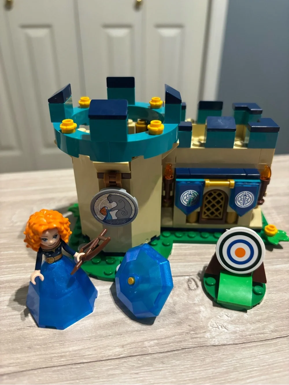 Complete LEGO Disney Set 43203 – Aurora, Merida & Tiana's Enchanted Creations!